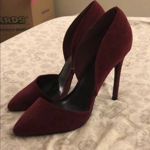 Red Velvet Heels